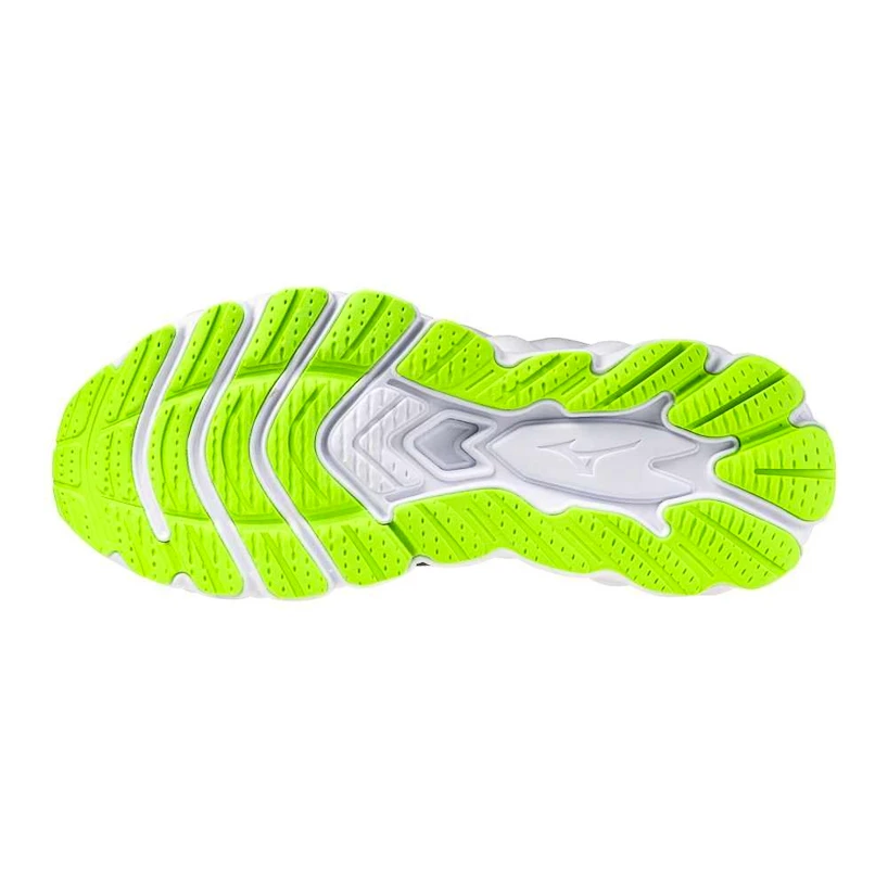 Heren hardloopschoenen Mizuno  Wave Sky 8 Nimbus Cloud/Black/Green Gecko