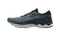 Heren hardloopschoenen Mizuno Wave Skyrise 4 Mineral Blue/Snow White/Dress Blues UK 14