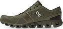 Heren hardloopschoenen On  Cloud X Olive/Fir