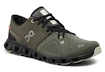 Heren hardloopschoenen On  Cloud X Running Cloud X 3 Olive/Reseda