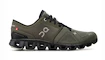 Heren hardloopschoenen On  Cloud X Running Cloud X 3 Olive/Reseda