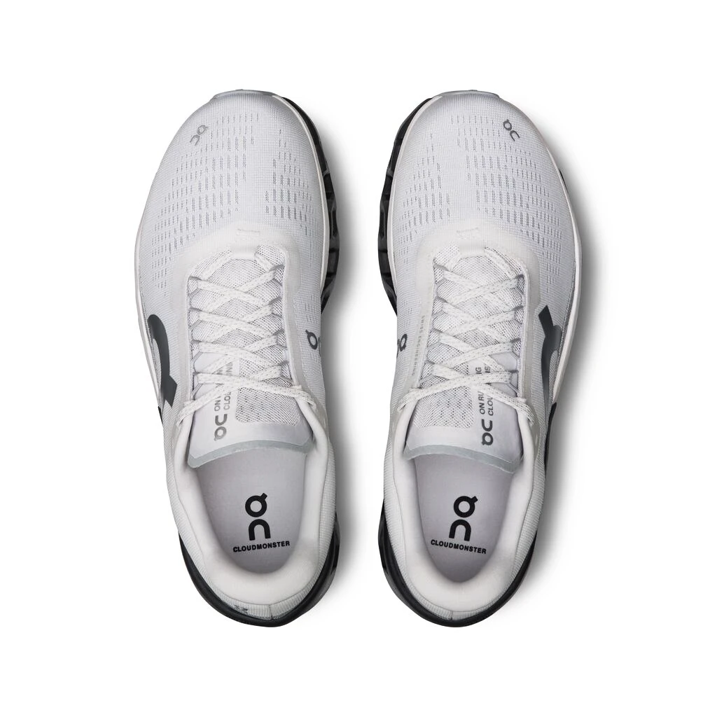 Heren hardloopschoenen On Cloudmonster 2 Frost/Rock