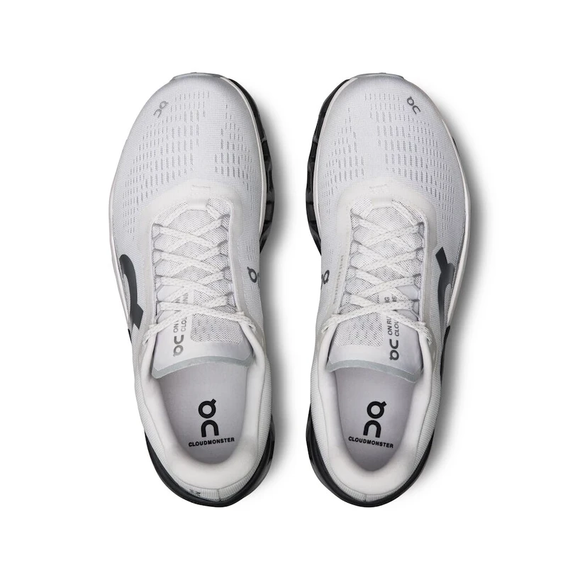 Heren hardloopschoenen On Cloudmonster 2 Frost/Rock