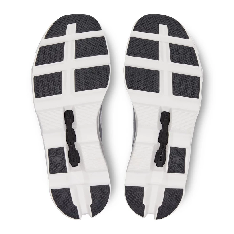 Heren hardloopschoenen On Cloudmonster All White
