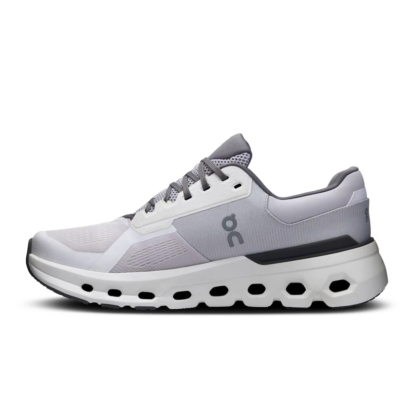 Heren hardloopschoenen On Cloudrunner 2 Frost/White