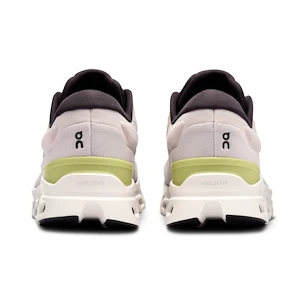 Heren hardloopschoenen On Cloudstratus 3 Pearl/Ivory