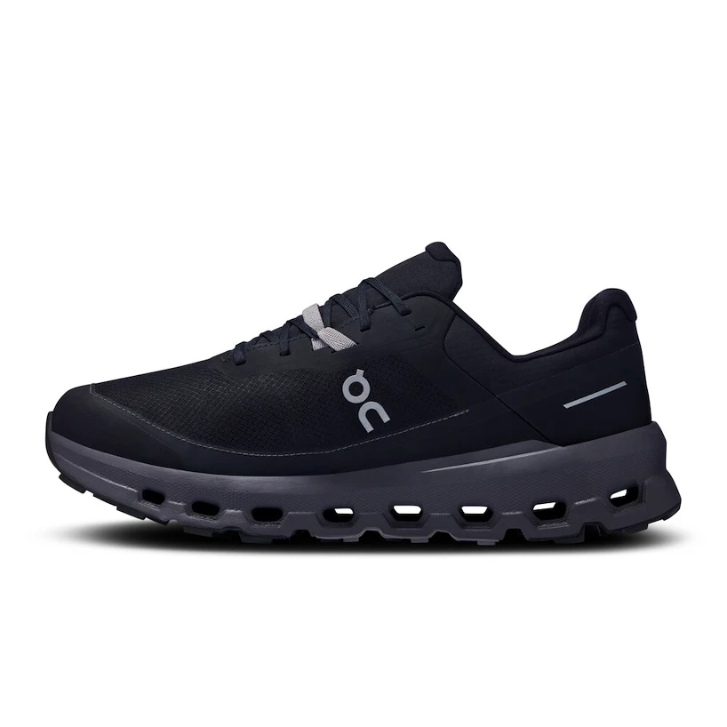 Getest -  Heren hardloopschoenen On Cloudvista 2 Waterproof Black/Eclipse  EUR 43