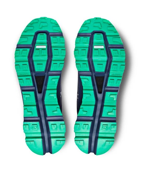 Heren hardloopschoenen On Cloudvista Waterproof Metal/Denim