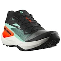 Heren hardloopschoenen Salomon Genesis Black/Electric Green/Cherry Tomato