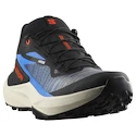 Heren hardloopschoenen Salomon Genesis Black/French Blue/Cherry Tomato