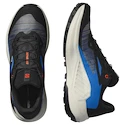 Heren hardloopschoenen Salomon Genesis Black/French Blue/Cherry Tomato