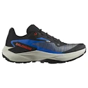 Heren hardloopschoenen Salomon Genesis Black/French Blue/Cherry Tomato
