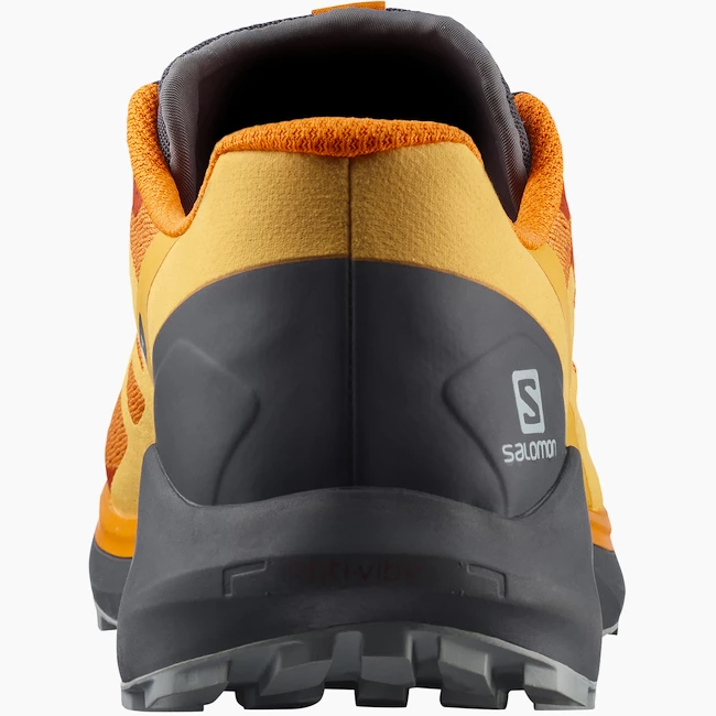 Heren hardloopschoenen Salomon Sense Ride Sense Ride 4 Vibrant Orange / Ebony