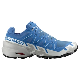 Heren hardloopschoenen Salomon Speedcross 6 French Blue/Lunar Rock/White