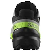 Heren hardloopschoenen Salomon Speedcross 6 Gore-Tex Black/Alloy/Green Gecko