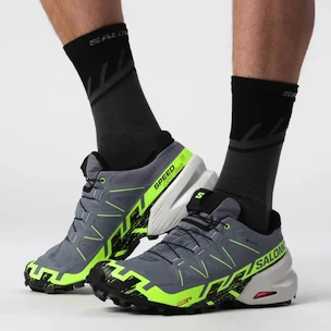 Heren hardloopschoenen Salomon Speedcross 6 Gtx Flint/Grgeck/Black