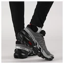 Heren hardloopschoenen Salomon Speedcross 6 Quiet Shade/Black/Pearl Blue