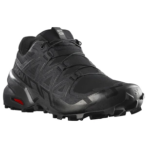 Heren hardloopschoenen Salomon Speedcross 6 Wide Black/Black/Phantom