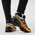 Heren hardloopschoenen Salomon Speedcross Speedcross 6 White/Black/Empire Yellow