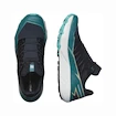 Heren hardloopschoenen Salomon  THUNDERCROSS Carbon/TahitianTide/Peacock Blue