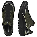 Heren hardloopschoenen Salomon Thundercross  Gore-Tex Olive Night/Black/Alfalfa