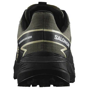 Heren hardloopschoenen Salomon Thundercross  Gore-Tex Olive Night/Black/Alfalfa  UK 10