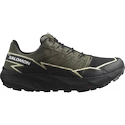 Heren hardloopschoenen Salomon Thundercross  Gore-Tex Olive Night/Black/Alfalfa  UK 10