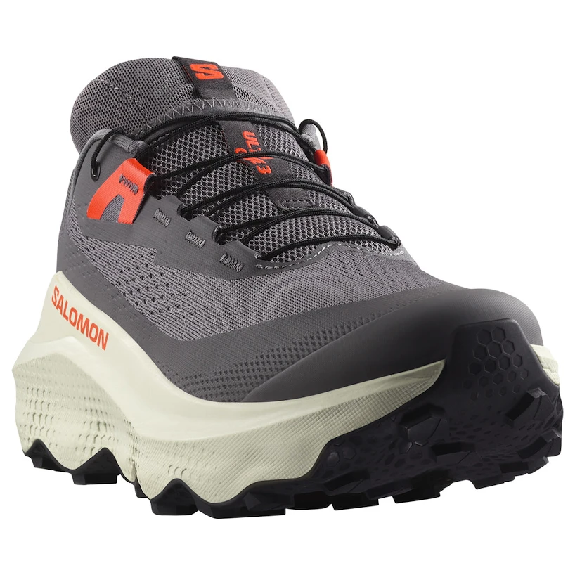 Heren hardloopschoenen Salomon Ultra Glide 3 Excalibur/Icicle/Neon Flame