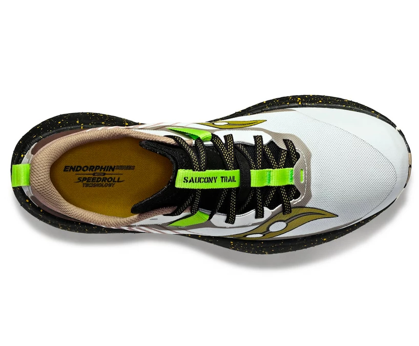 Heren hardloopschoenen Saucony  Endorphin Edge Fog /Black