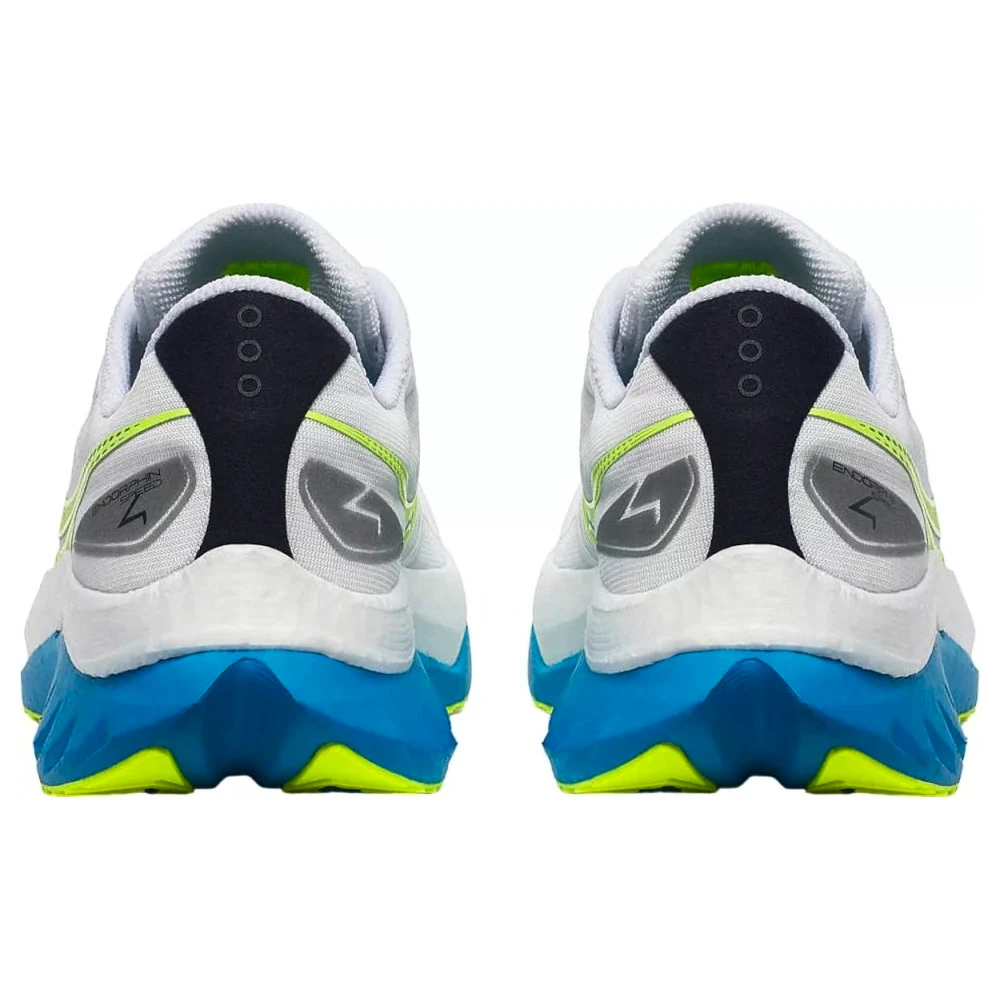 Heren hardloopschoenen Saucony Endorphin Speed 4 White/Viziblue