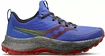 Heren hardloopschoenen Saucony  Endorphin TRAIL blue raz/spice