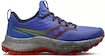 Heren hardloopschoenen Saucony  Endorphin TRAIL blue raz/spice  UK 9,5