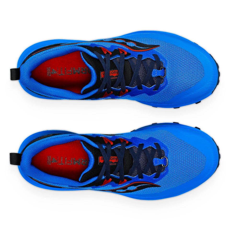 Heren hardloopschoenen Saucony  Peregrine 14 Cobalt/Black