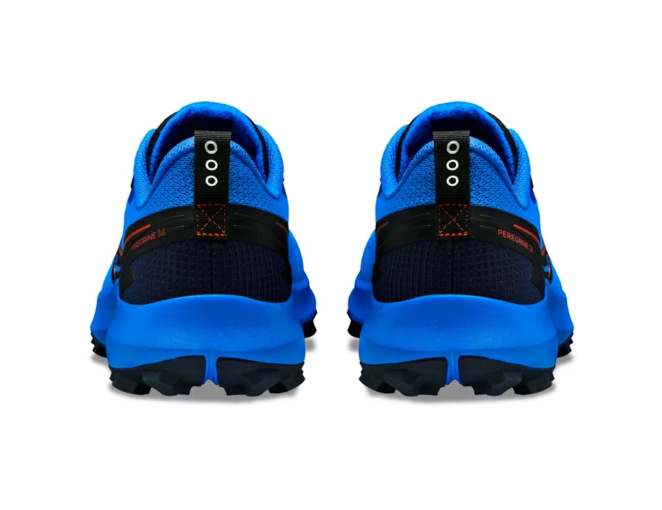 Heren hardloopschoenen Saucony  Peregrine 14 Cobalt/Black