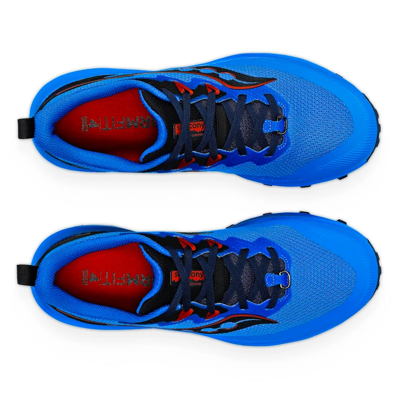 Heren hardloopschoenen Saucony  Peregrine 14 Cobalt/Black