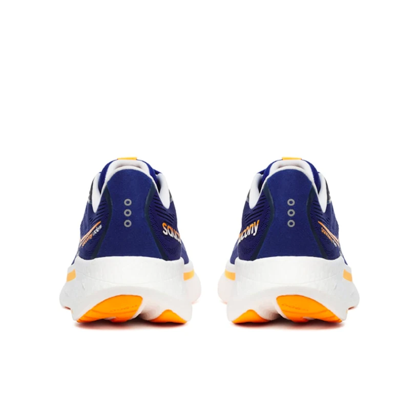 Heren hardloopschoenen Saucony  Ride 18 Azurite/Peel