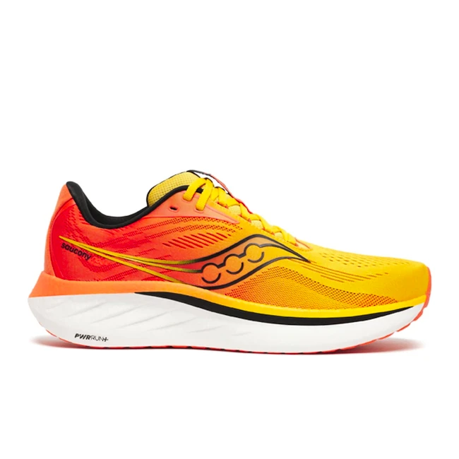 Heren hardloopschoenen Saucony  Ride 18 Pollen/Pepper