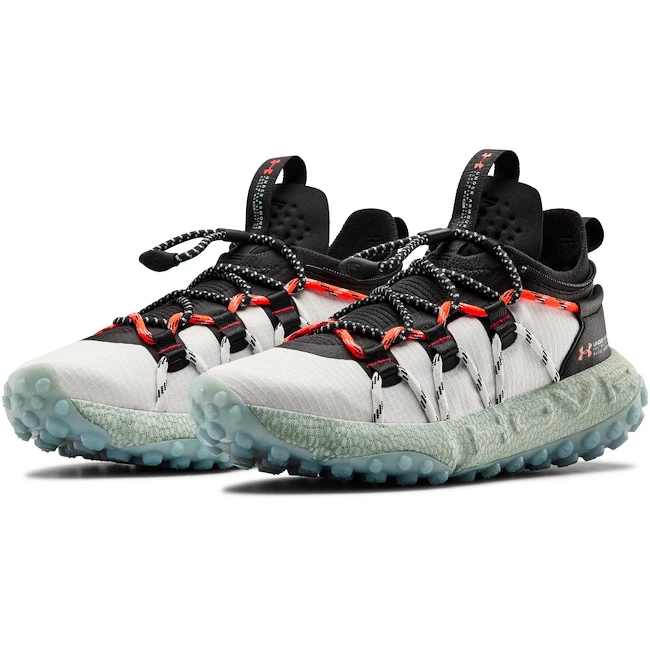 Heren hardloopschoenen Under Armour HOVR Summit FT white
