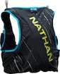 Heren hardloopvest Nathan  Pinnacle Series Vapor 4 l M Black/Finish Lime