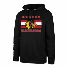 Heren hoodie 47 Brand NHL Chicago Blackhawks BURNSIDE Pullover Hood