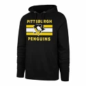 Heren hoodie 47 Brand  NHL Pittsburgh Penguins BURNSIDE Pullover Hood