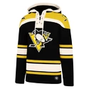 Heren hoodie 47 Brand Superior Lacer Hood NHL Pittsburgh Penguins Superior Lacer Hood