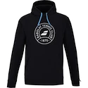 Heren hoodie Babolat  Exercise Hood Sweat Men Black L