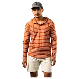 Heren hoodie Bauer LTWHT Stripe Hoodie Brick