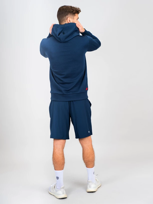 Heren hoodie BIDI BADU  Colortwist Hoody Dark/Blue L