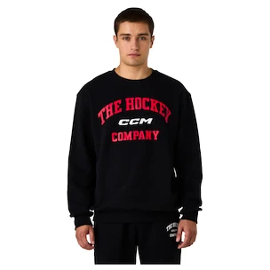 Heren hoodie CCM  Athleisure Crew Black