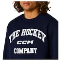 Heren hoodie CCM  Athleisure Crew Navy