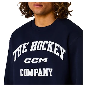 Heren hoodie CCM  Athleisure Crew Navy
