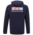 Heren hoodie CCM  Born To Play Pullover Hoodie Navy