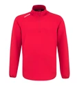 Heren hoodie CCM  LOCKER ROOM FLEECE 1/4 ZIP red